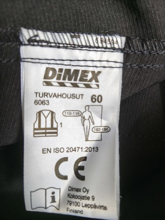Штани робочі стрейч Dimex 60 pp