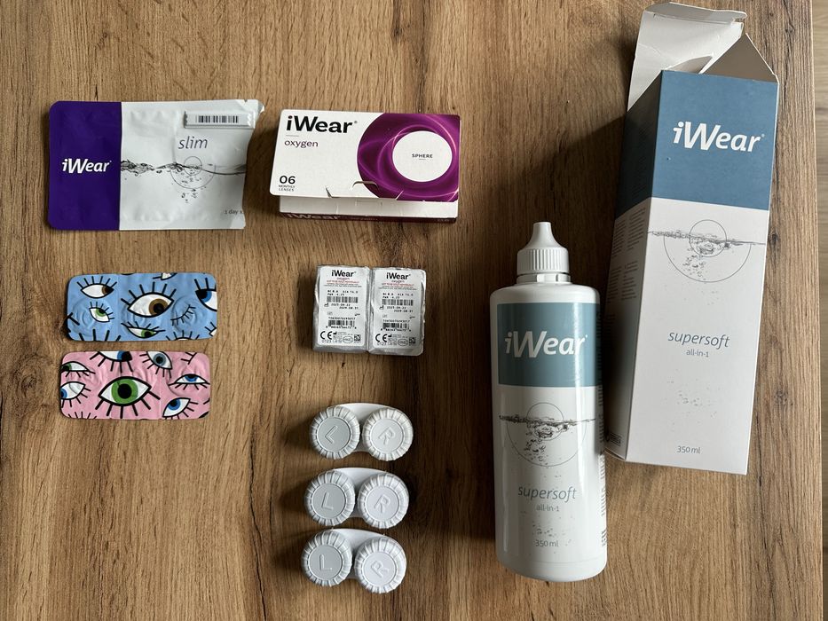Sprzedam soczewki kontaktowe -4,25
