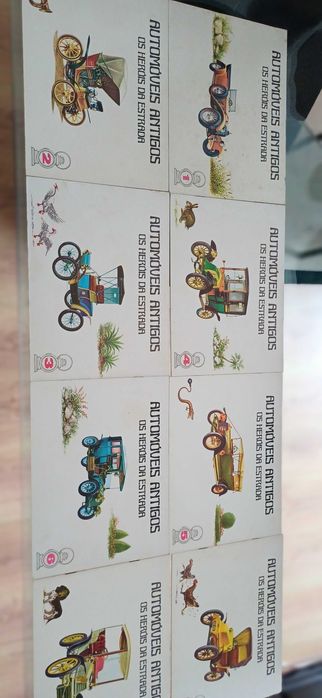 Livros Coleção automóveis antigos (8 livros)