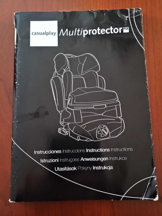 Cadeira Auto Casualplay - Grupo 1/2/3 - ISOFIX, como nova
