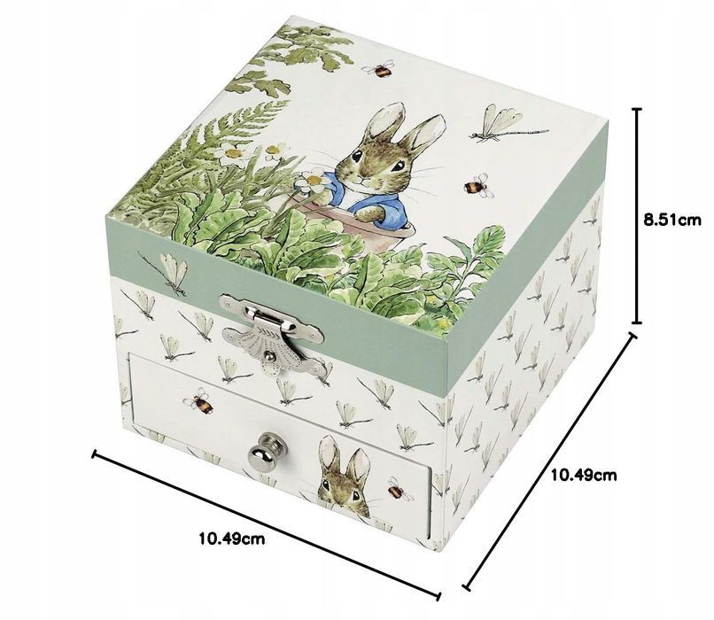 Trousselier Pozytywka Na Biżuterię Piotruś Królik Z Szufladą