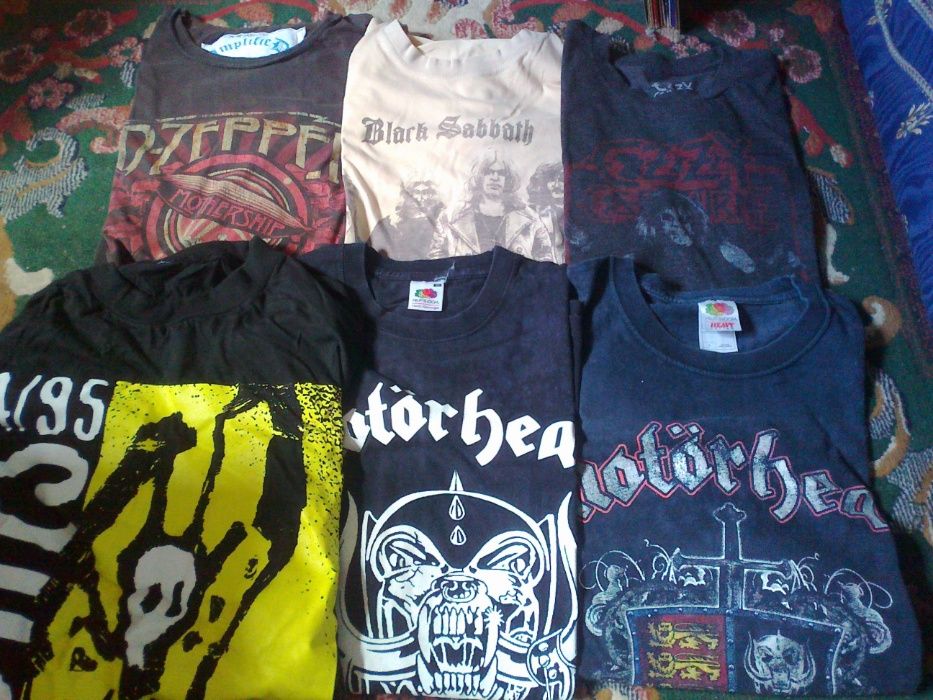T shirts bands clássicas
