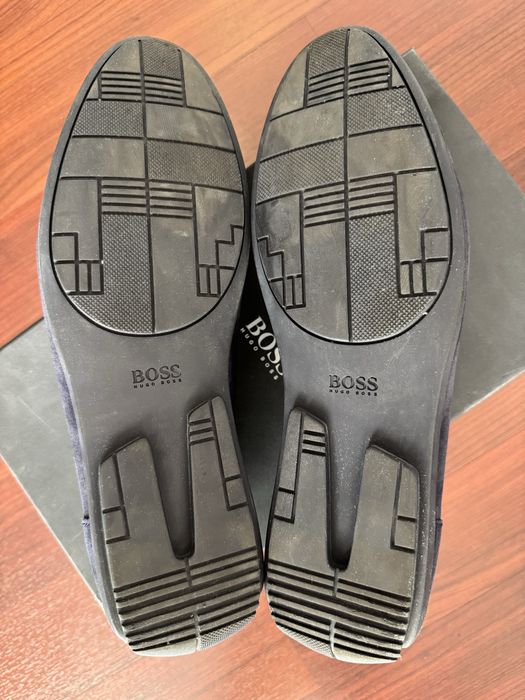 Оригінальні мокасини Hugo Boss 44,5 розмір