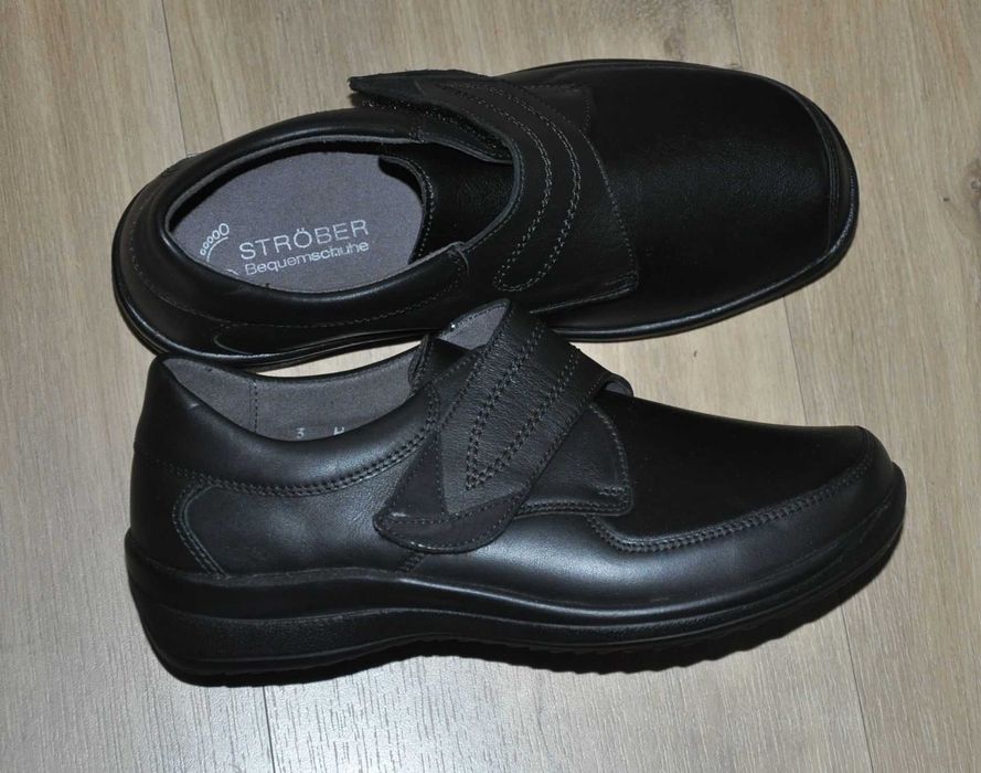 STROBER R.36 ( 3 )Nowe półbuty, na rzep,na co dzień sneakersy Jak Ecco