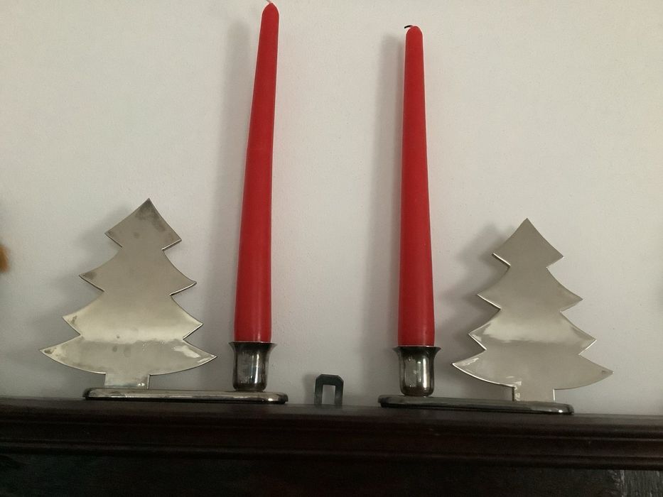Новорічні підсвічники з нержавіючої сталі