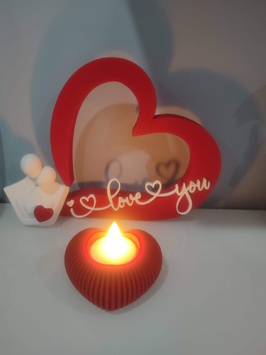 Coração I love you - Dia dos Namorados