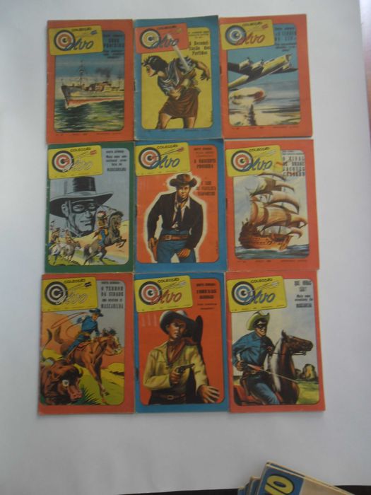 Alvo, Emílio Salgari, Ebal, Condor, Ciclone, Rio Bravo, Falcão