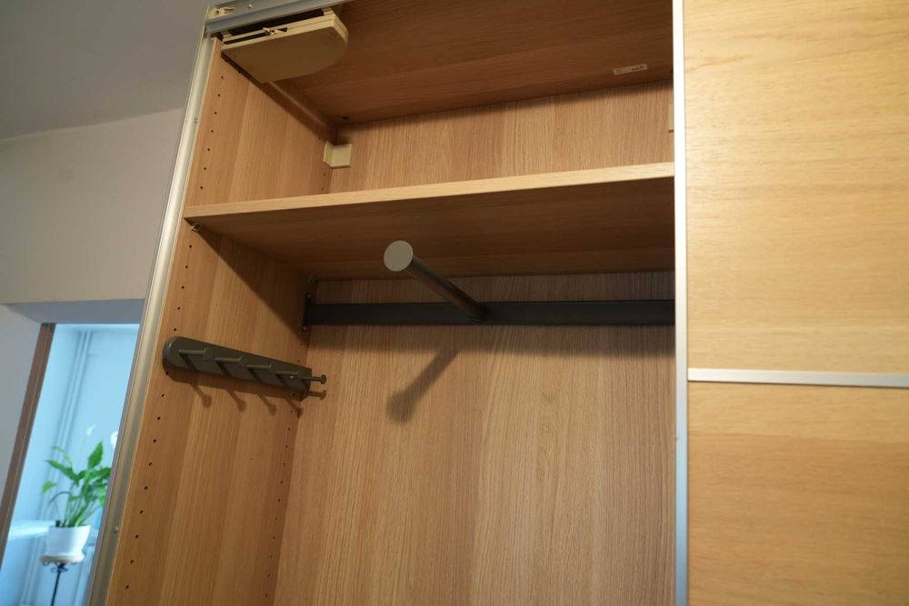 Szafa IKEA przesuwna 237cm x 150cm x 43cm dwudrzwiowa KRAKÓW