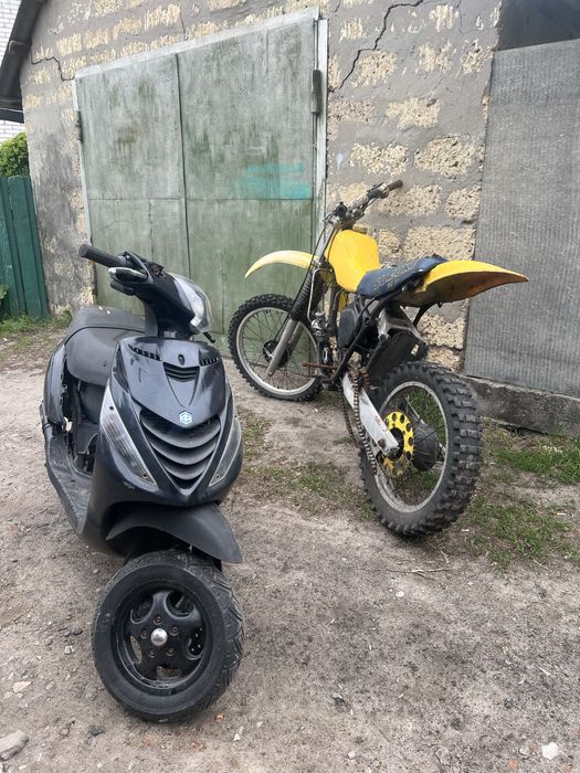 Кросовый мотоцикл suzuki rm 125 2t