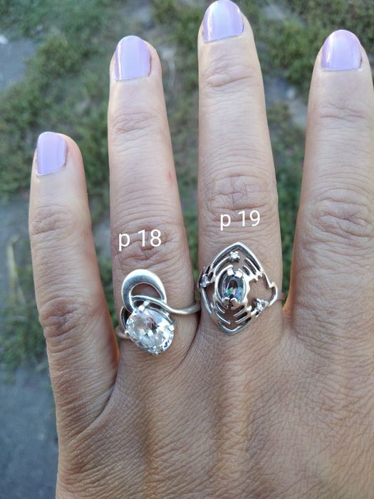 Серебряное кольцо с аметист янтарь мистик топаз браслет серебро 925