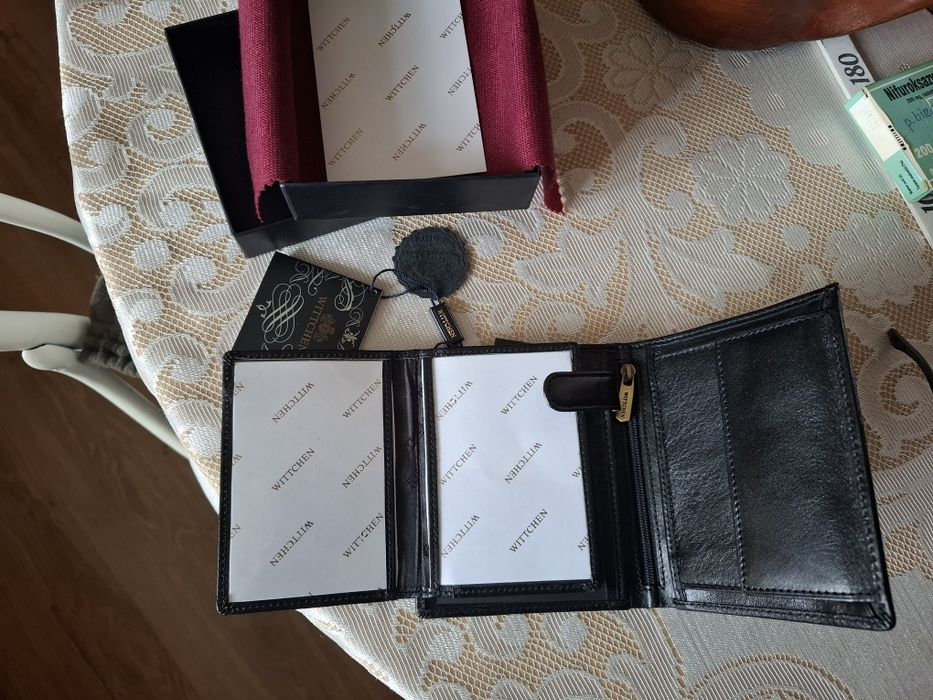 Portfel męski Wittchen - skóra- Nowy