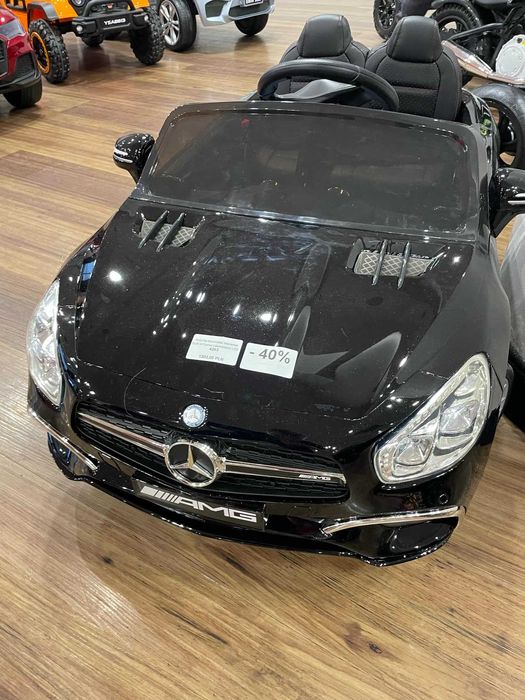 MEGAAUTKA.PL Auto na akumulator Mercedes SL65 S Miękkie Koła EVA Skóra