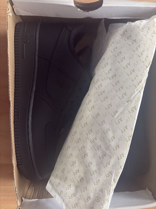 nike air force 1 black roz. 43
