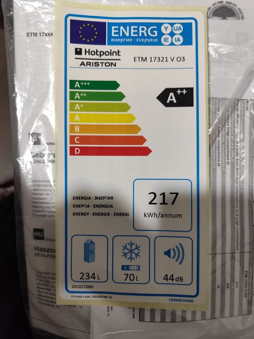 Frigorífico Ariston Hotpoint