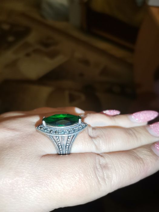 Кольцо серебро 925