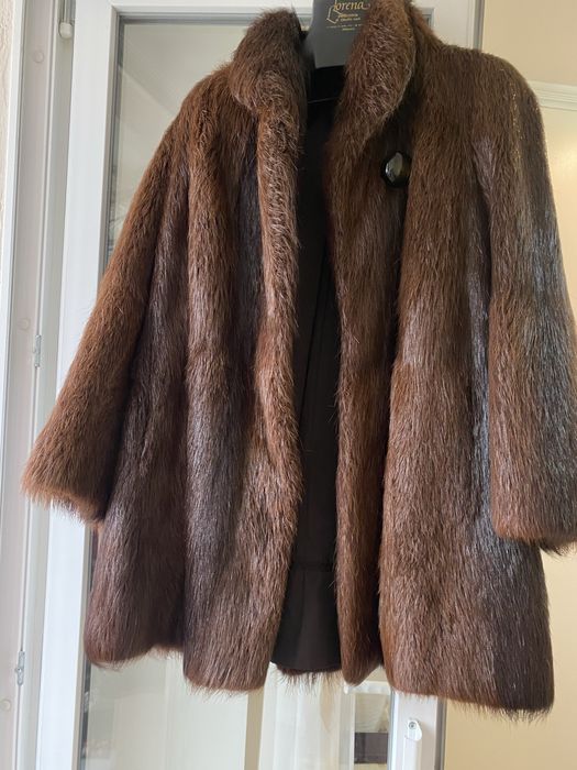 Натуральна шуба (нутрія) італійського виробництва