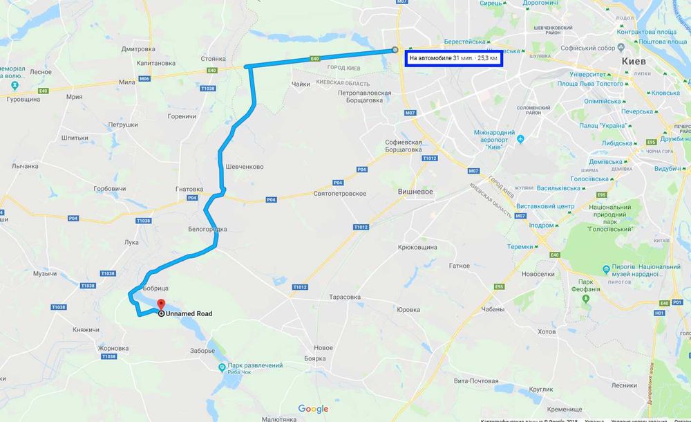 Земельна ділянка с.Бобриця, 50 соток  ліс та озеро + 33 квт