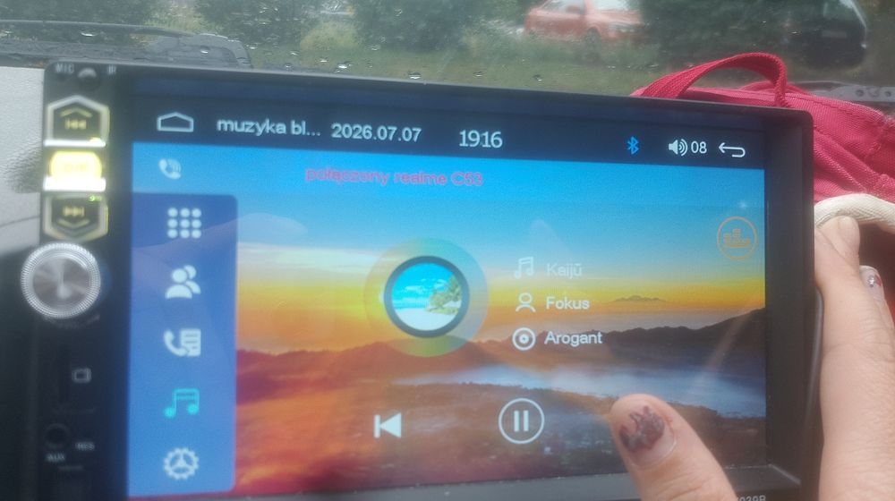 Radio samochodowe Android auto, CarPlay, Bluetooth, USB, AUX, + kamera