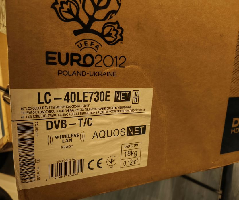 Sharp 40LE730E 40cali 102cm uszkodzony