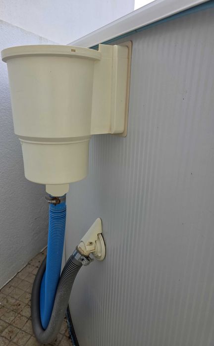 Kit completo de piscina GRE COMO NOVO 3MX1,2M em AÇO com BOMBA e FILTRO + EXTRAS