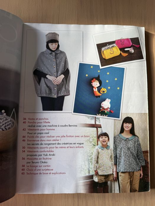 Revista Coudre C’est Facile - Un Patron, plusiers variations