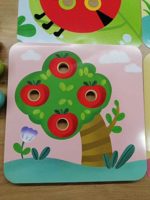 Перша дерев'яна мозаїка для 1+ Tooky Toy в ідеалі