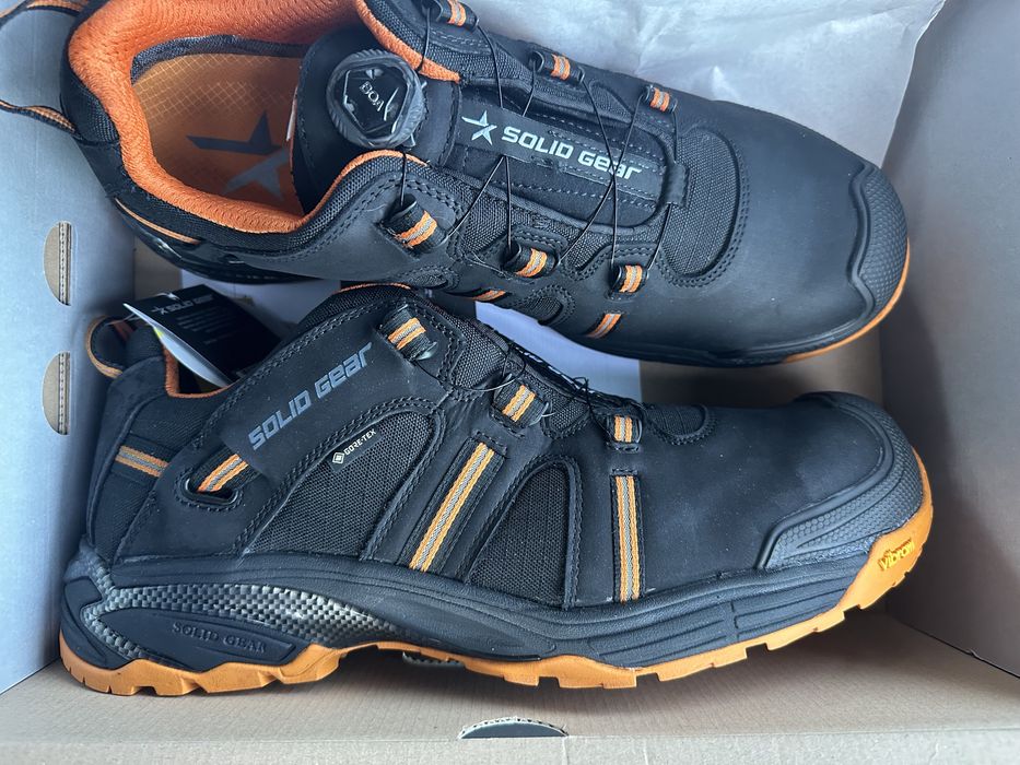 Buty 46 z membraną Gore-tex 45  Solid Gear 44  Hydra GtX 43