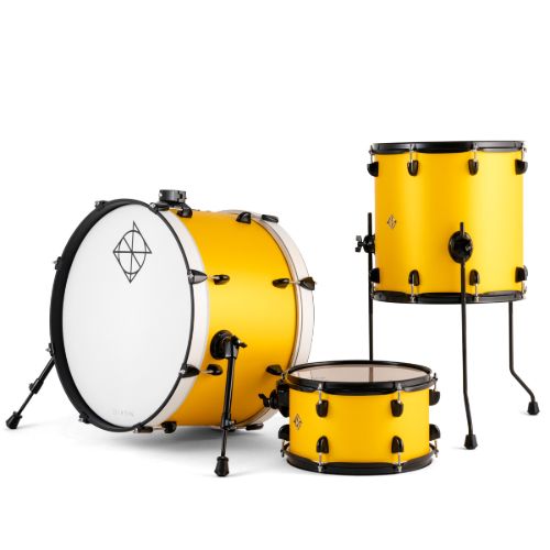 Dixon Fuse Limited Retro Yellow 20" Shellset