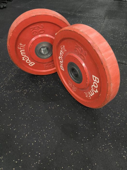 Dois Bumpers 20 Kg Boomfit