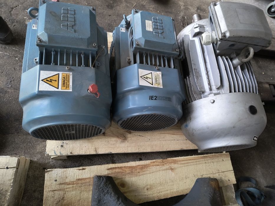 Silnik 11kW 1440/min ABB elektryczny motor indukcyjny.
