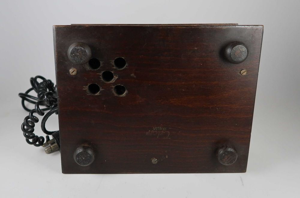 Telefone antigo em madeira (Ref. 5)