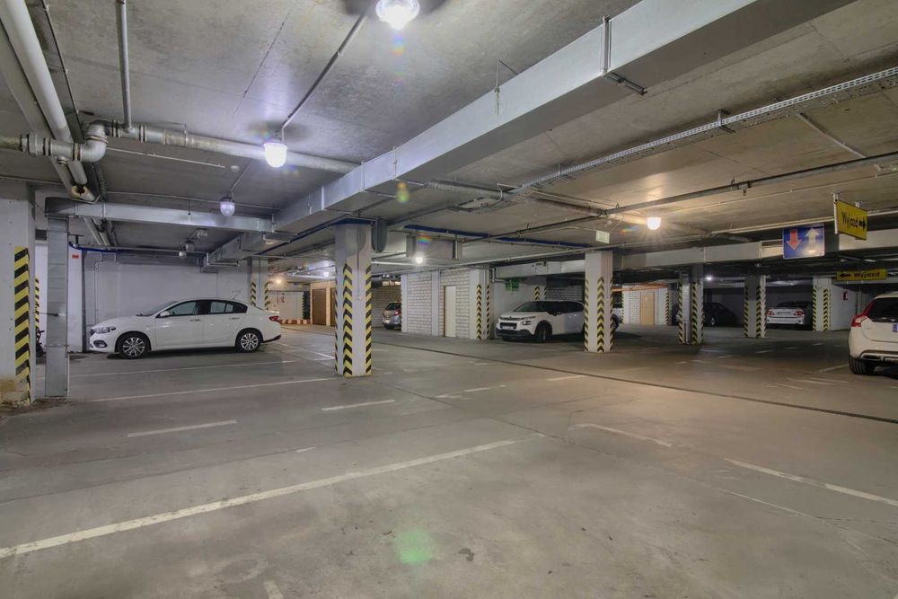Duże stanowisko postojowe, miejsce postojowe (ok. 19 m²) w garażu podziemnym | Narutowicza - Widok 2