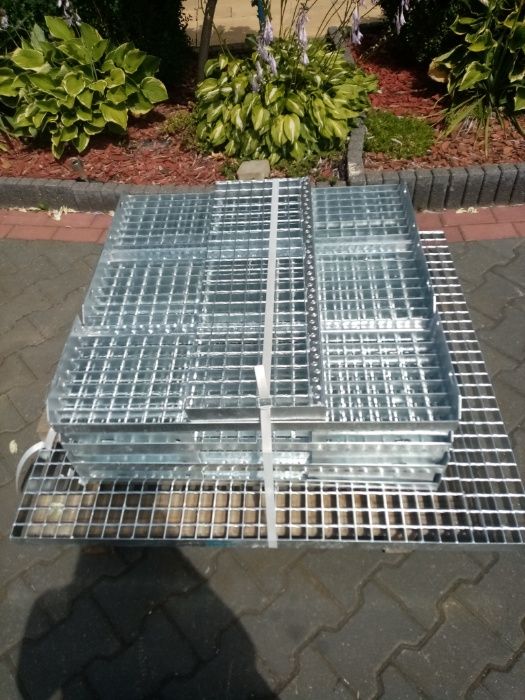 stopnie schodowe stopień schodowy 1000x270 30x3 kraty WEMA