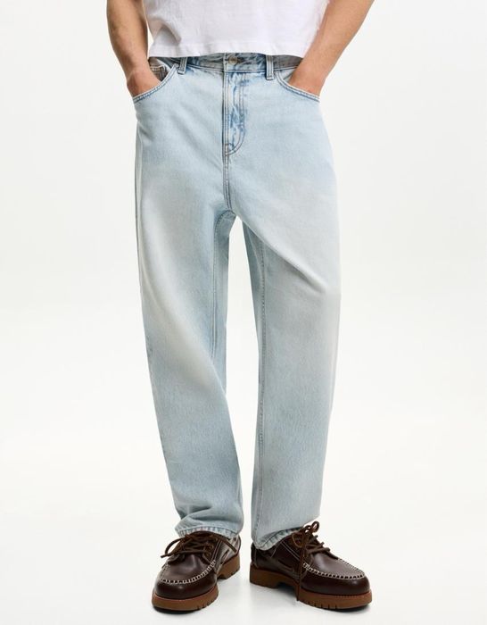 NEW!! Чоловічі джинси Bershka Loose Tapered