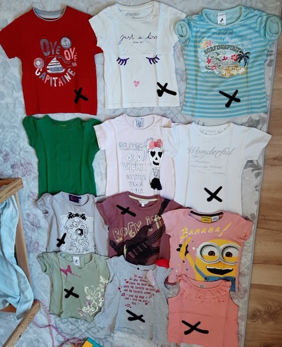 Camisolas,  t-shirts verão 2-3 anos