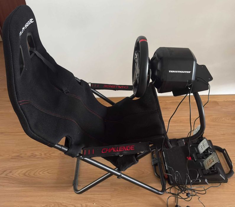 Volante Thrustmaster T248 + Cadeira Logitech Playseat
