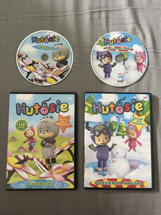 Zestaw płyt DVD VCD CD z bajkami dla dzieci