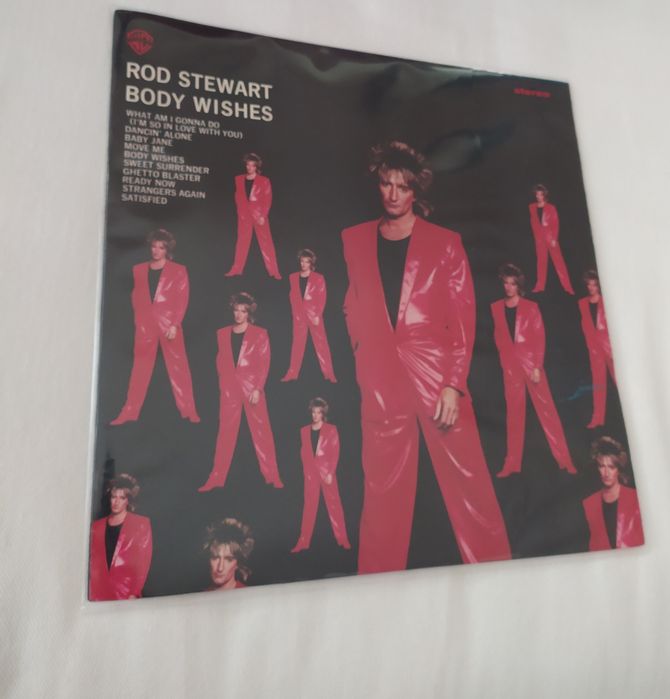Rod Stewart Body Wishes Vinyl 33' in Excellent Condition