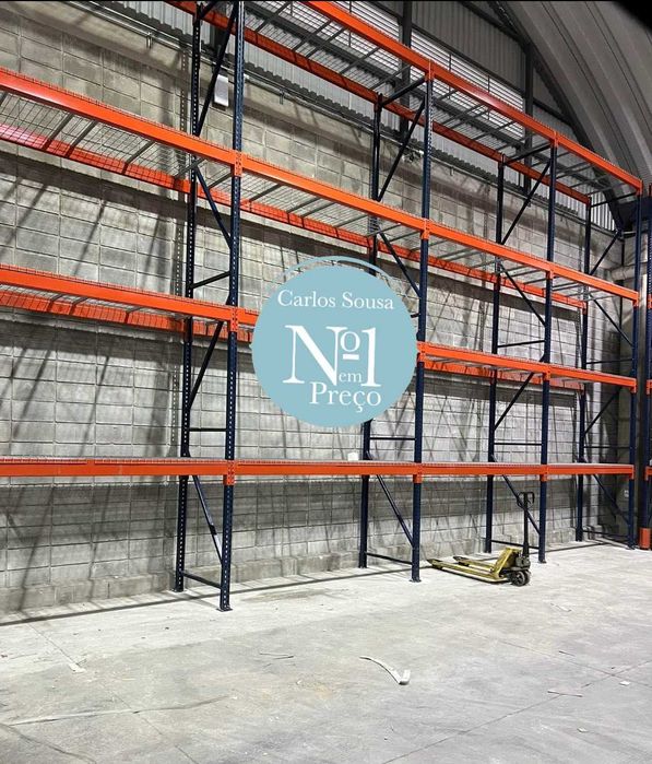 Estantes industriais, Racks novas e usadas. picking carga ligeira