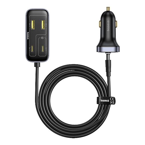 Ładowarka samochodowa Baseus BackseatPal L1/110W 3 x USB-A + 3 x USB-C