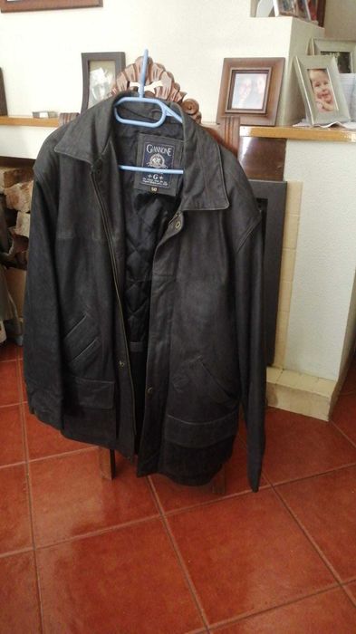 Casaco em Pele Homem