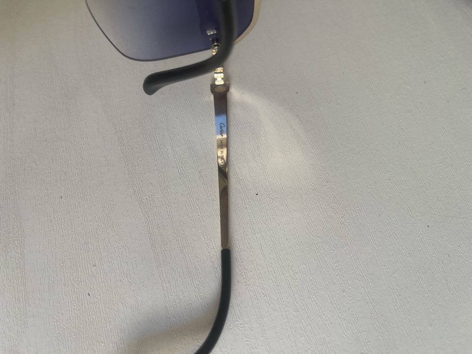 Okulary przowsloneczne pilotki Cartier okazja unisex