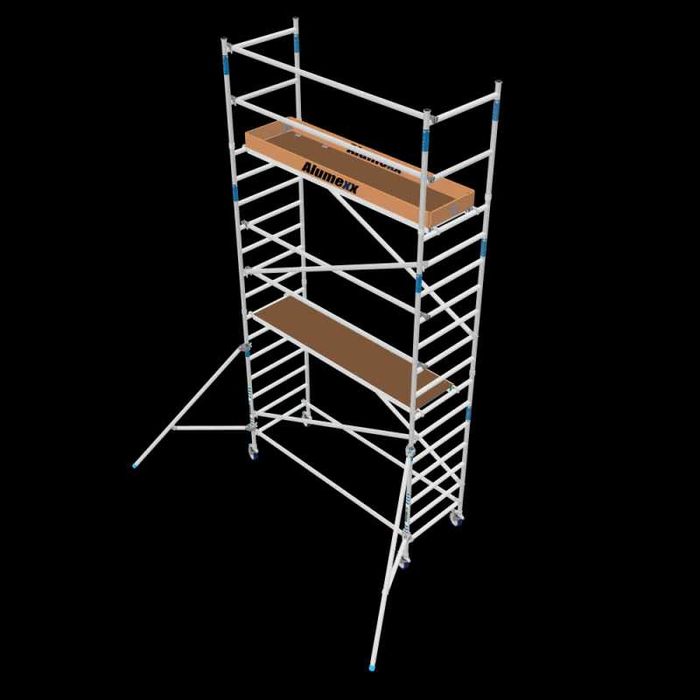 Rusztowanie aluminiowe jezdne ALUMEXX WYS. 6,2 M