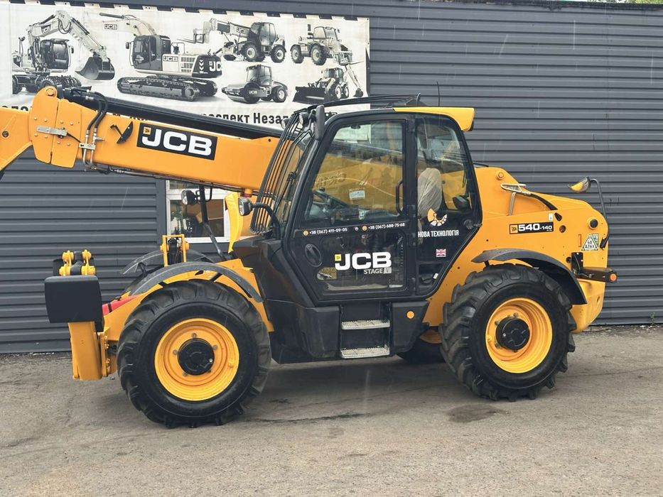 Телескопічний навантажувач (погрузчик) jcb 540-140