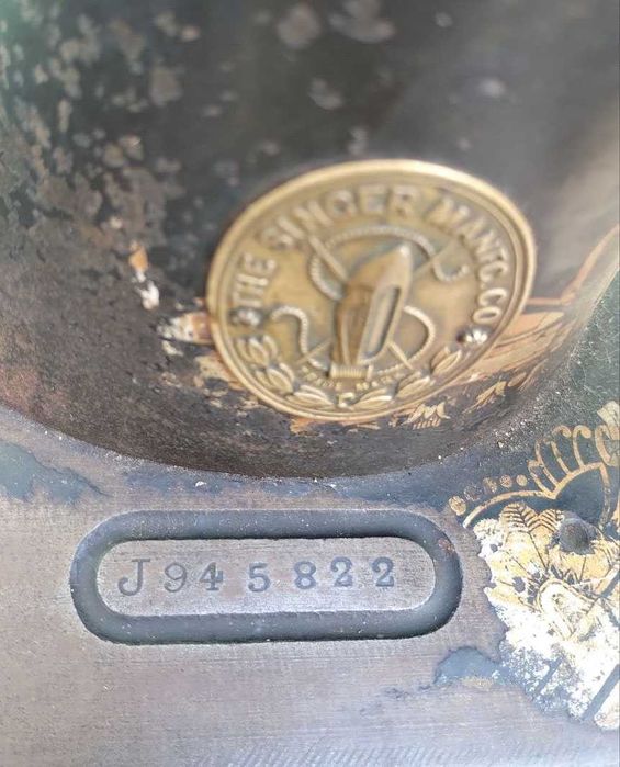 Колекційна швейна машина SINGER 1872 р.в.