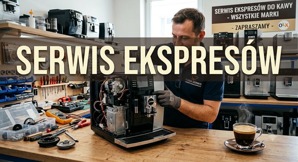 Naprawa ekspresów do kawy - Kraków i okolice - zapraszam