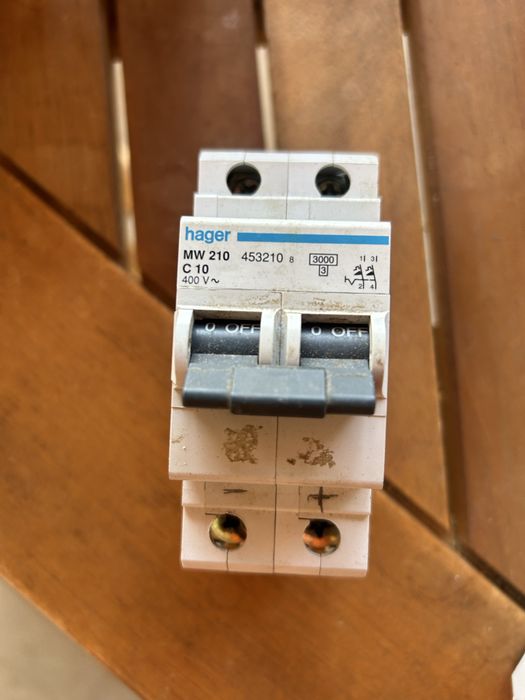 Disjuntores electricos usados, todos ou unidade