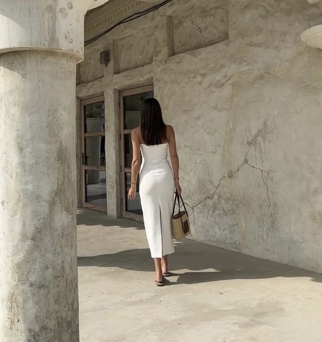 Платье Zara макси