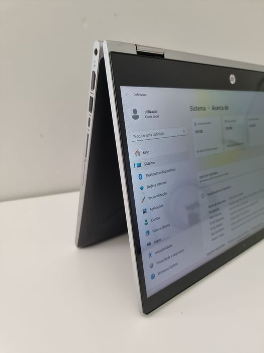 HP pavilion X360 14 Hibrido, Ecrã full touch