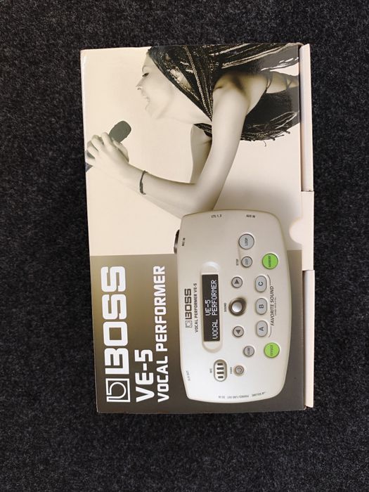 Boss  Processador voz e looper